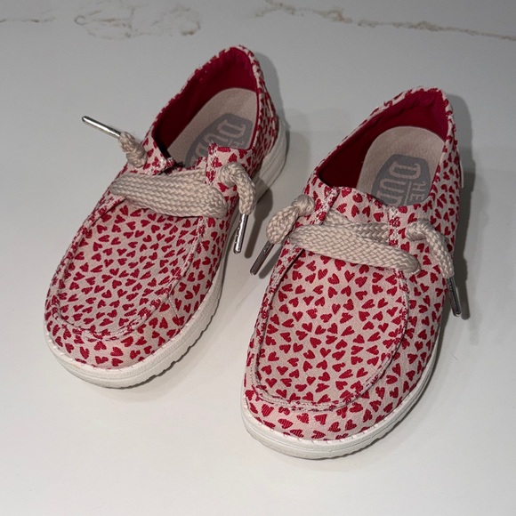 Hey Dude Other - Hey Dude Wendy Love Tan Red Heart Shoes | 6